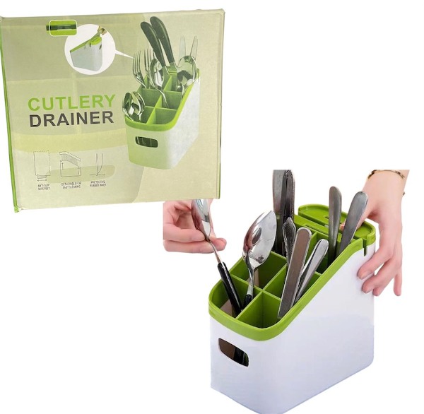 ORGANIZADOR DE CUBIERTOS CON AFILADOR