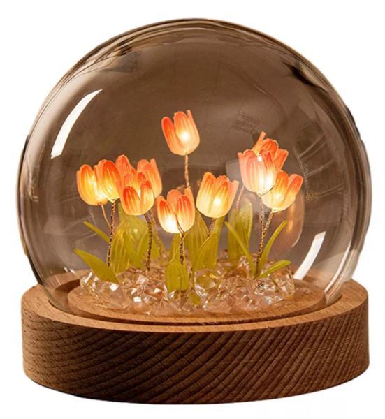 LAMPARA DECORATIVA TULIPANES  A2406-176
