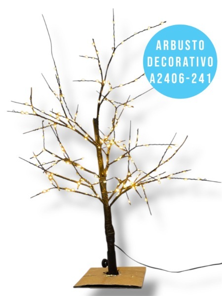 ARBUSTO DECORATIVO CON LUCES LED A2406-241