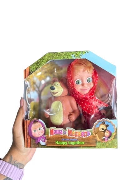 SET MUÑECA MASHA Y EL OSO K254B1