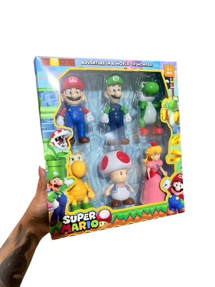 SET DE MUÑECOS DE MARIO A2503-2552