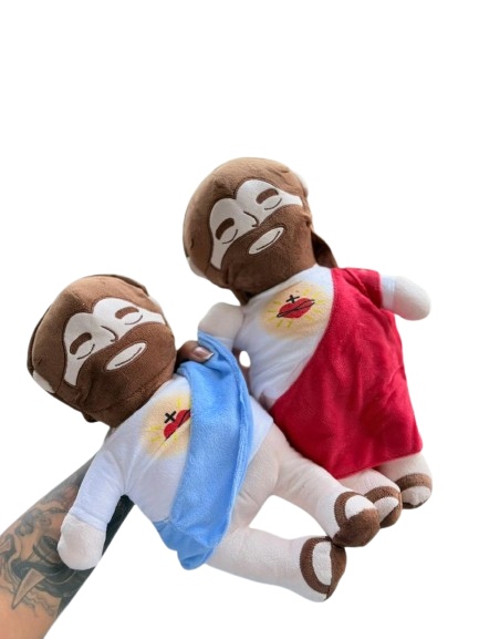 PELUCHE QUE RESPIRA DE JESUS V6-37