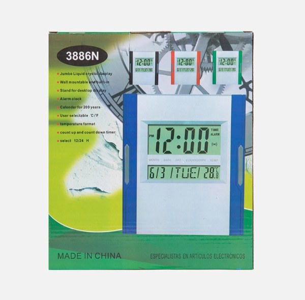 RELOJ 3886N