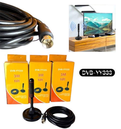 ANTENA TDT 3 METROS DVB-YY333