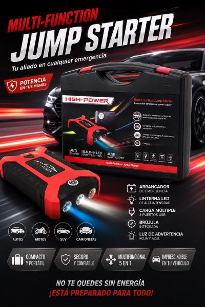 INICIADOR PARA CARRO 2 EN 1 V-1441