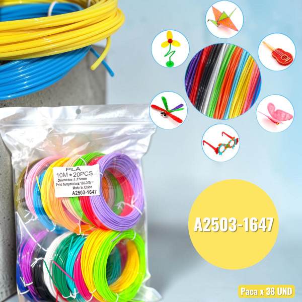 FILAMENTO PARA BOLIGRAFO 3D A2503-1647