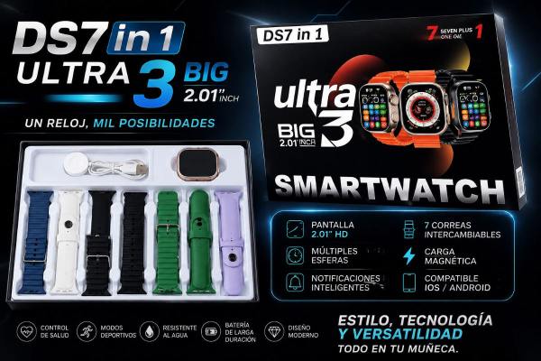 RELOJ COMBO DS 7 in 1