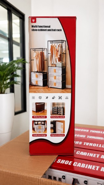 ORGANIZADOR  ZAPATERO CON PERCHERO YH8826-4