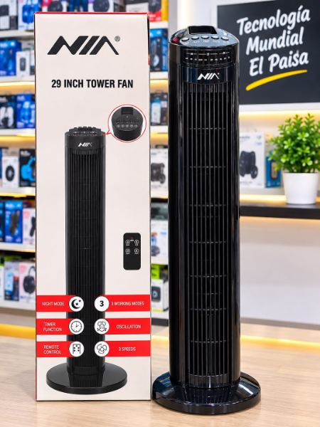 VENTILADOR DE TORRE NIA – 29”PL