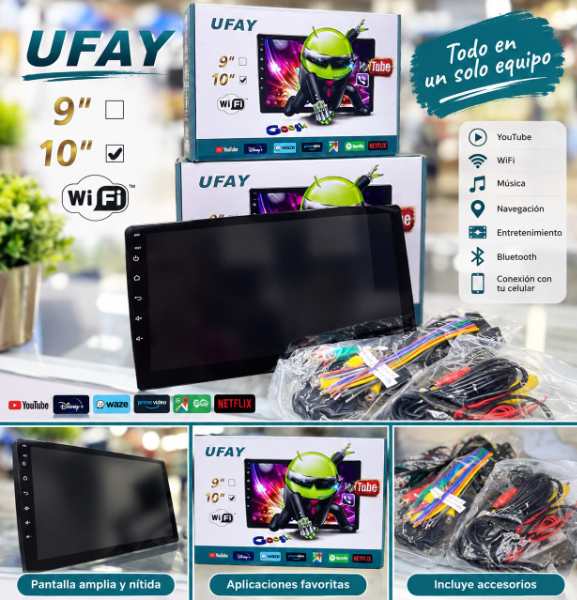 RADIO PANTALLA ANDROID UFAY 10”