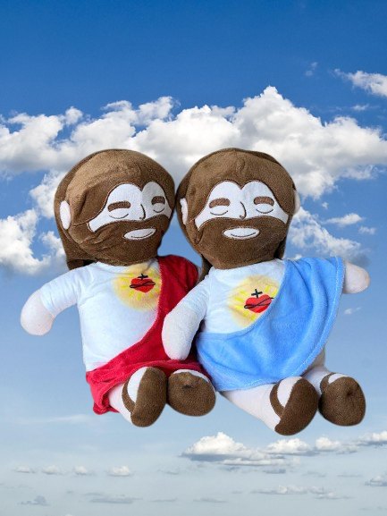 PELUCHE JESUS QUE RESPIRA V-1671