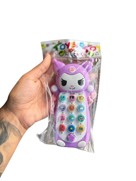 CELULAR INFANTIL CAPIVAR Y KUROMI V6-33
