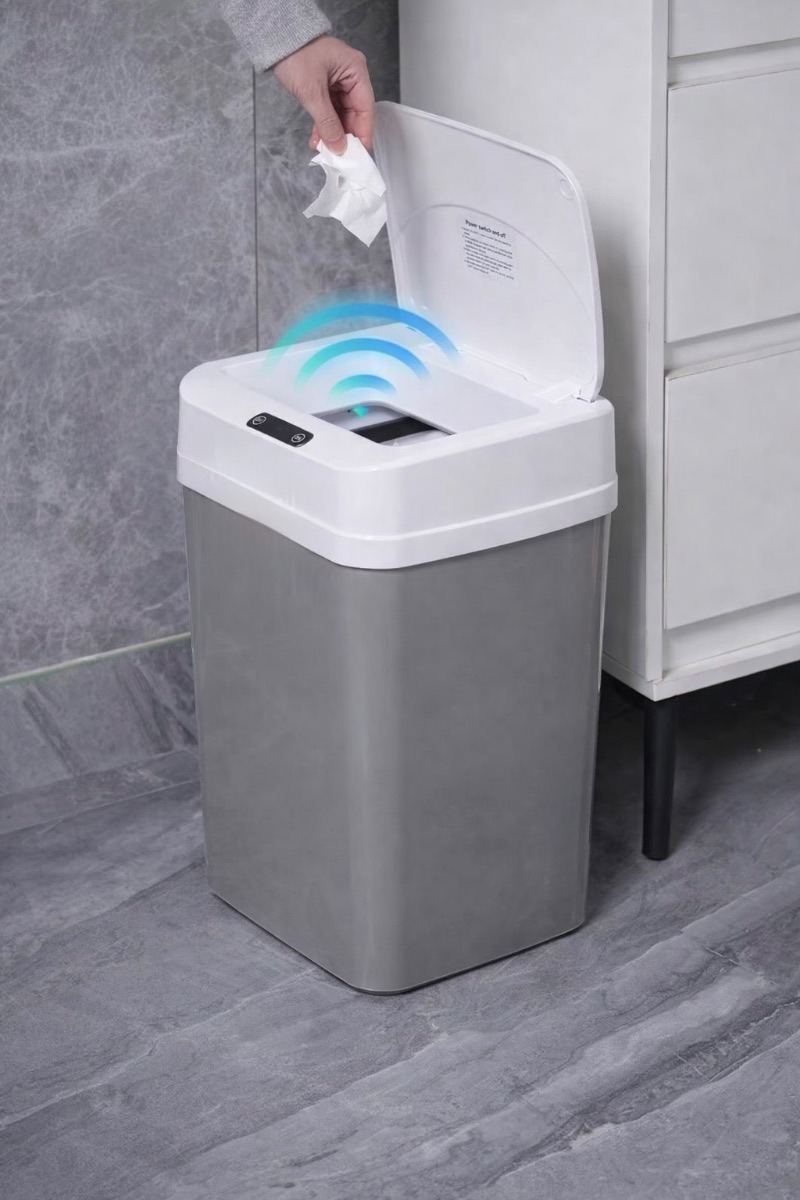 Caneca Basura Con Sensor