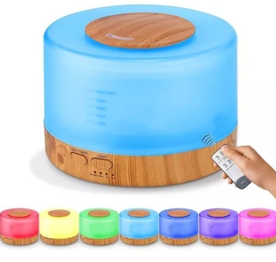 Humidificador Base Madera Control